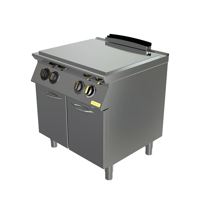 Плита электрическая со сплошной нагревательной поверхностью, на подставке с дверью