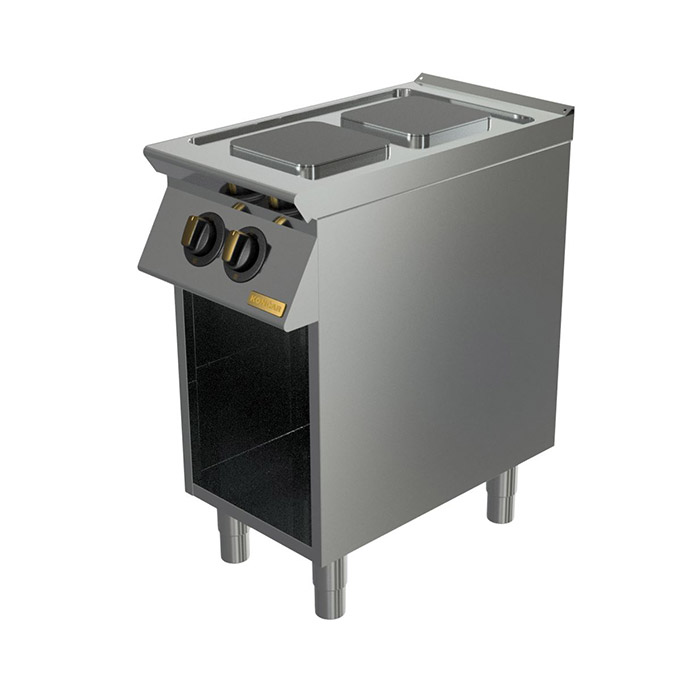 Плита электрическая Montona, 2 конфорки, открытая подставка