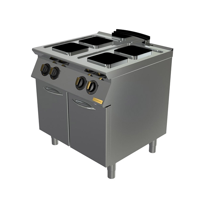 Плита электрическая Montona, 4 конфорки, закрытая подставка