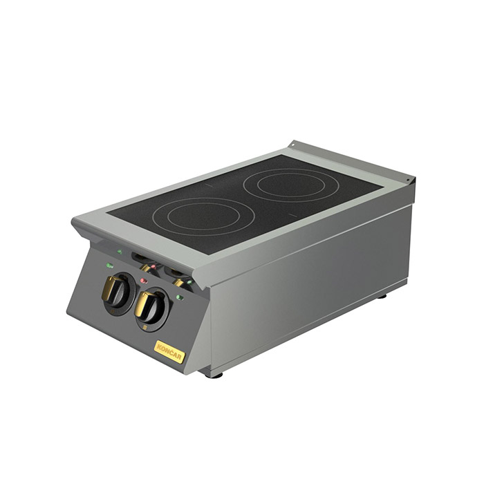 Плита электрическая Montona, стеклокерамическая, 2 конфорки, настольная