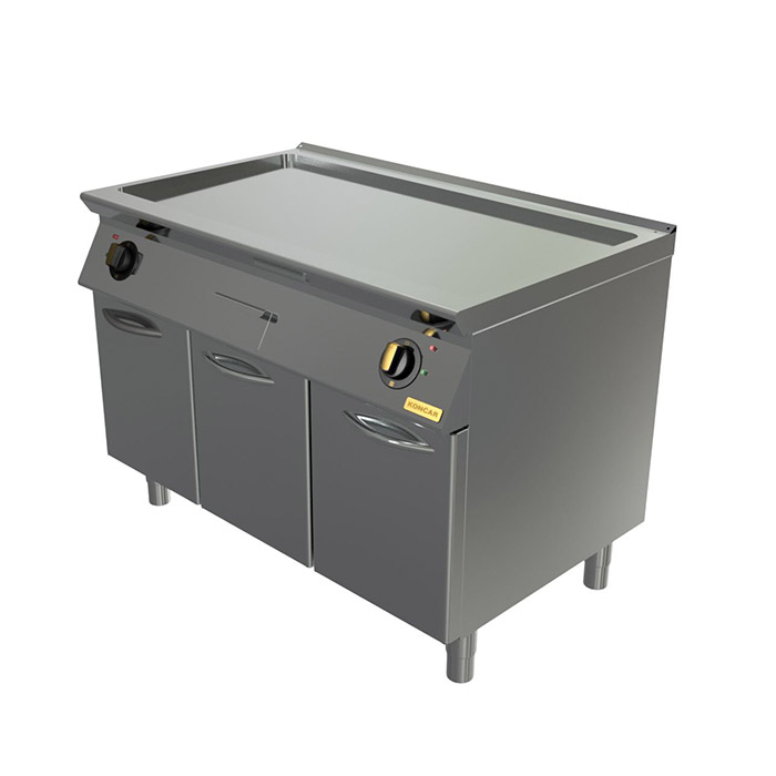 Поверность жарочная Montona LUX, хромированная, 3 зоны, закрытая подставка