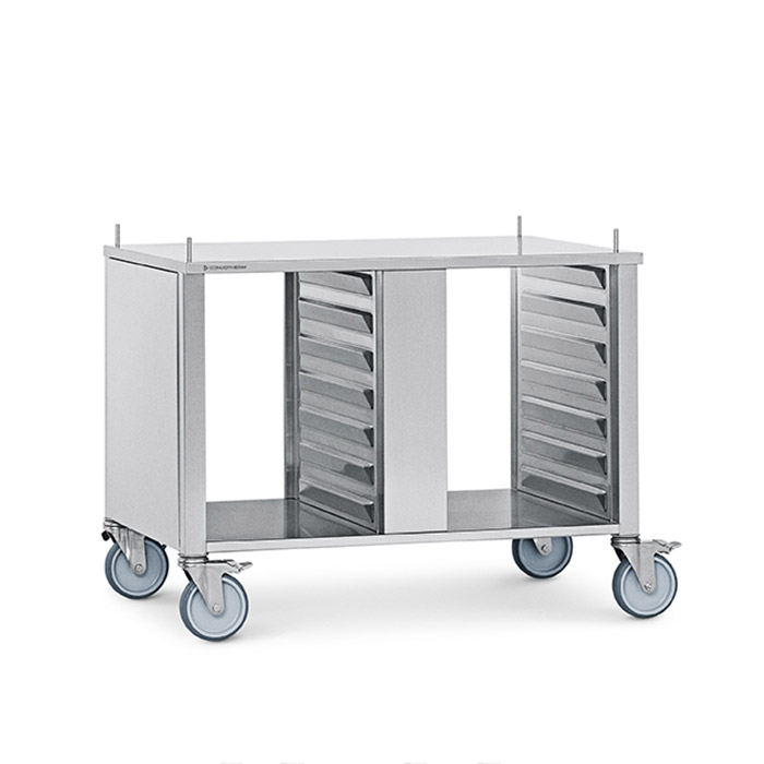 Подставка закрытая Convotherm 6.10, 10.10, закрытая с 2-х сторон, на колесах