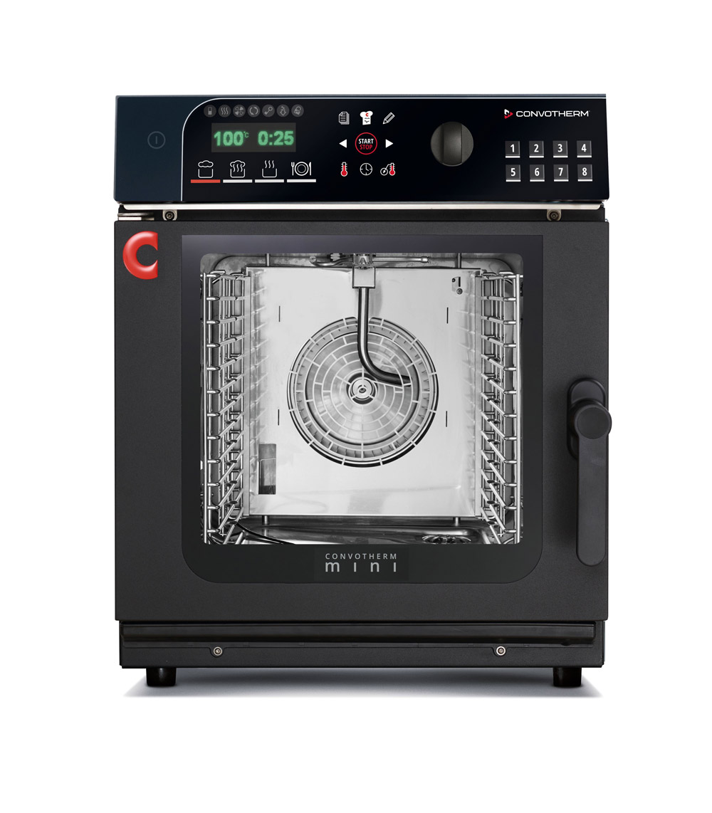 Пароконвектомат Convotherm mini Standard 6.06 Black левосторонняя дверь