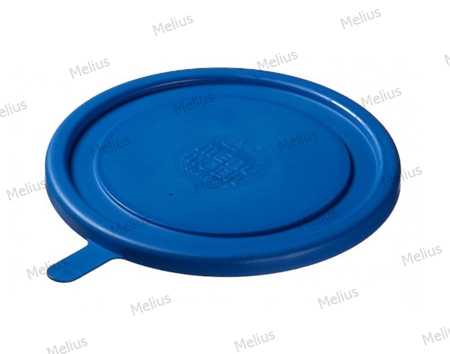 Пластиковая крышка для тарелки для супа / салата / десерта, цвет синий