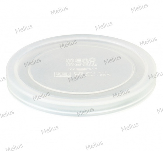 Силиконовая крышка для тарелки для супа/салата/десерта, цвет прозрачный