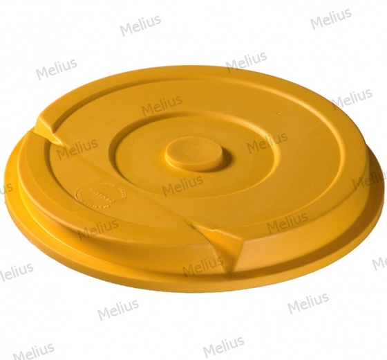 Пластиковая крышка для тарелки для основного блюда, цвет желтый